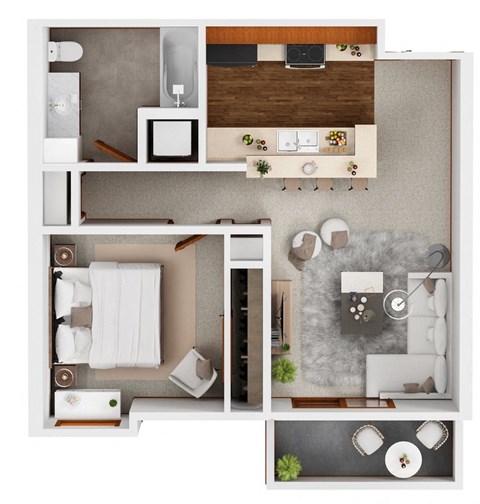 A series of images showing different views of a modern bathroom interior.